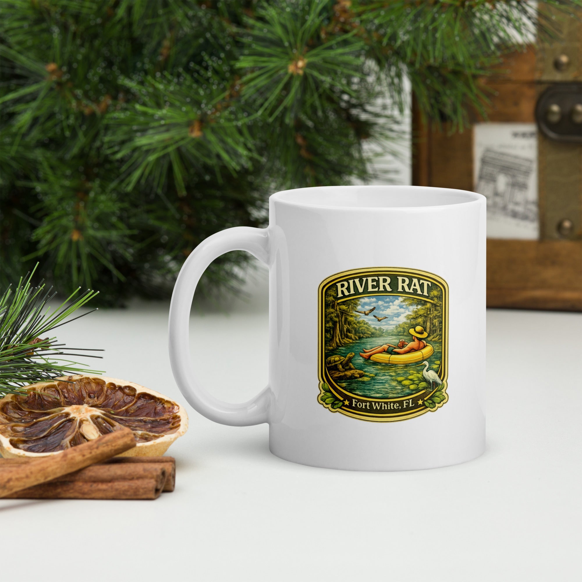 River Rat Ceramic Mug — Fort White, FL