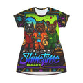 Shine Time Bullies Sweet T Graphic T-Shirt Dress
