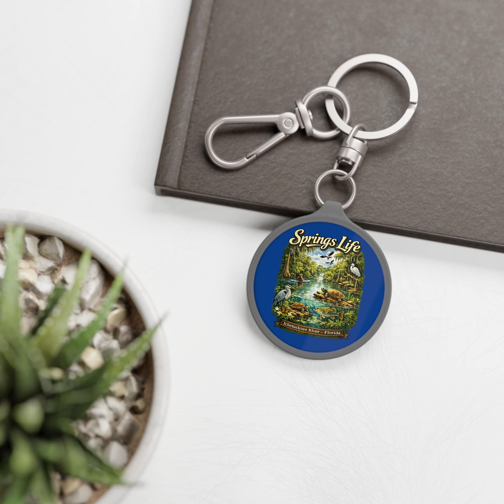 Ichetucknee River Keyring — Fort White, FL Souvenir