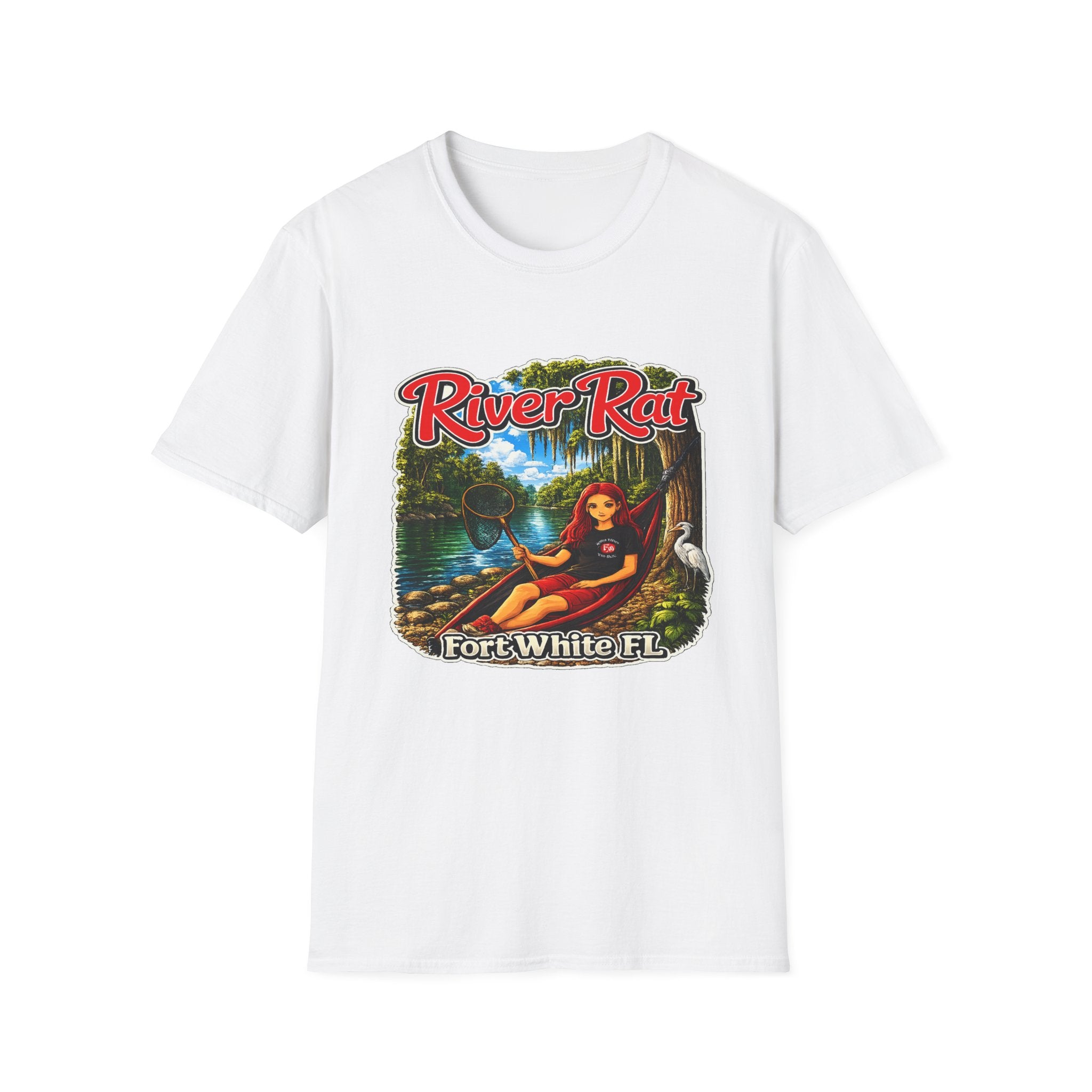 River Rat Fort White FL T-Shirt - The Jade