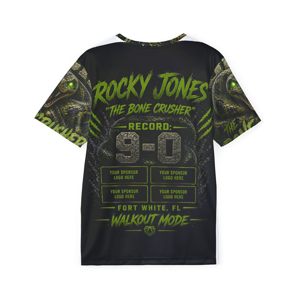 Rocky Jones "The Bone Crusher" – Custom AOP Walkout Shirt | Fort White, FL