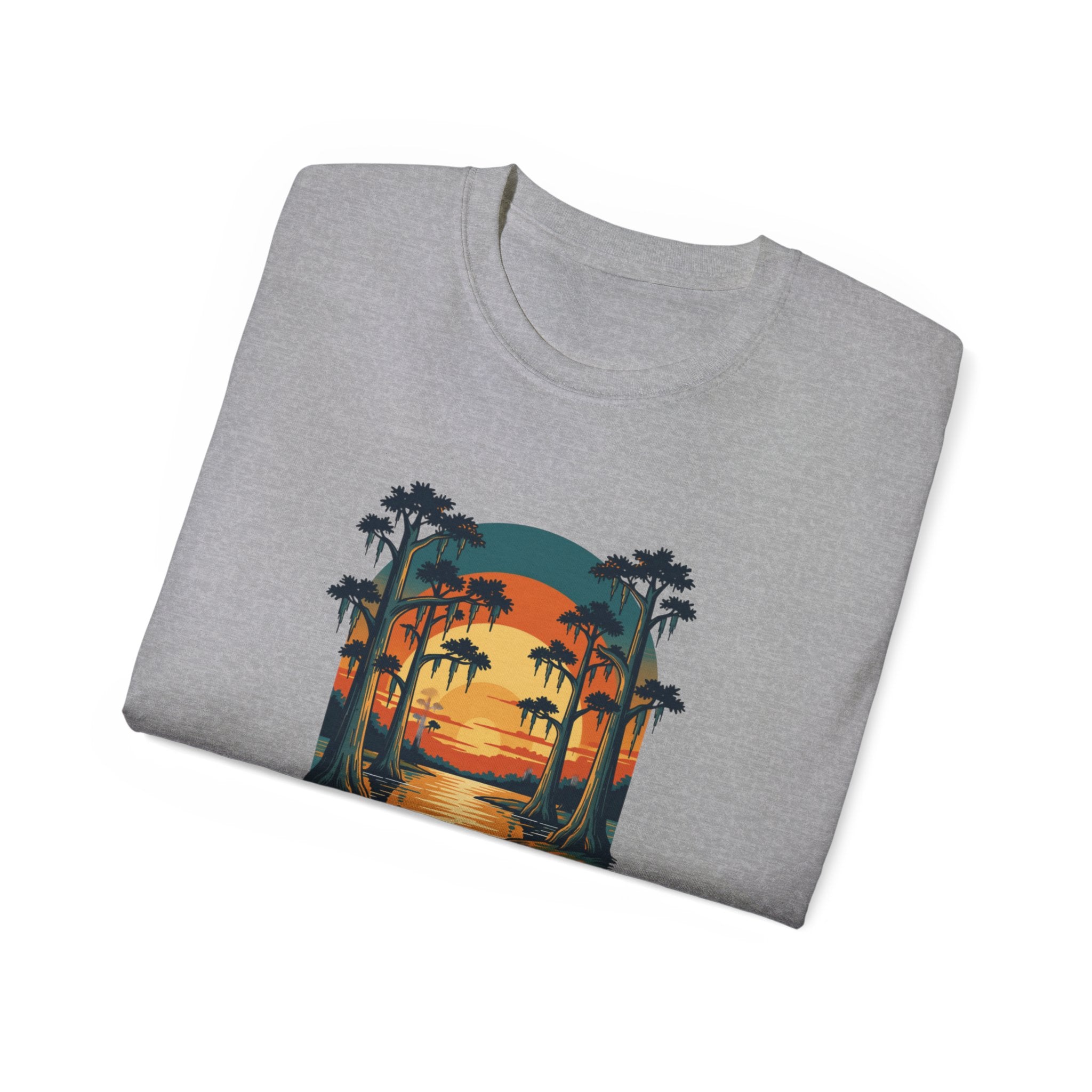 River Sunset Tee — Cypress & Springs Graphic | Fort White, FL