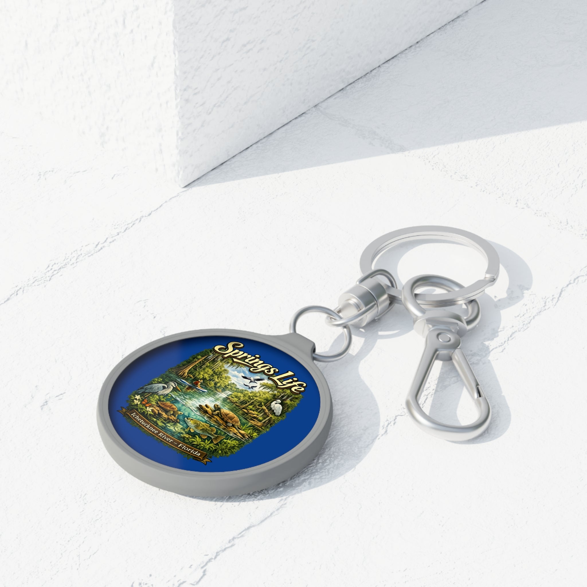 Ichetucknee River Keyring — Fort White, FL Souvenir