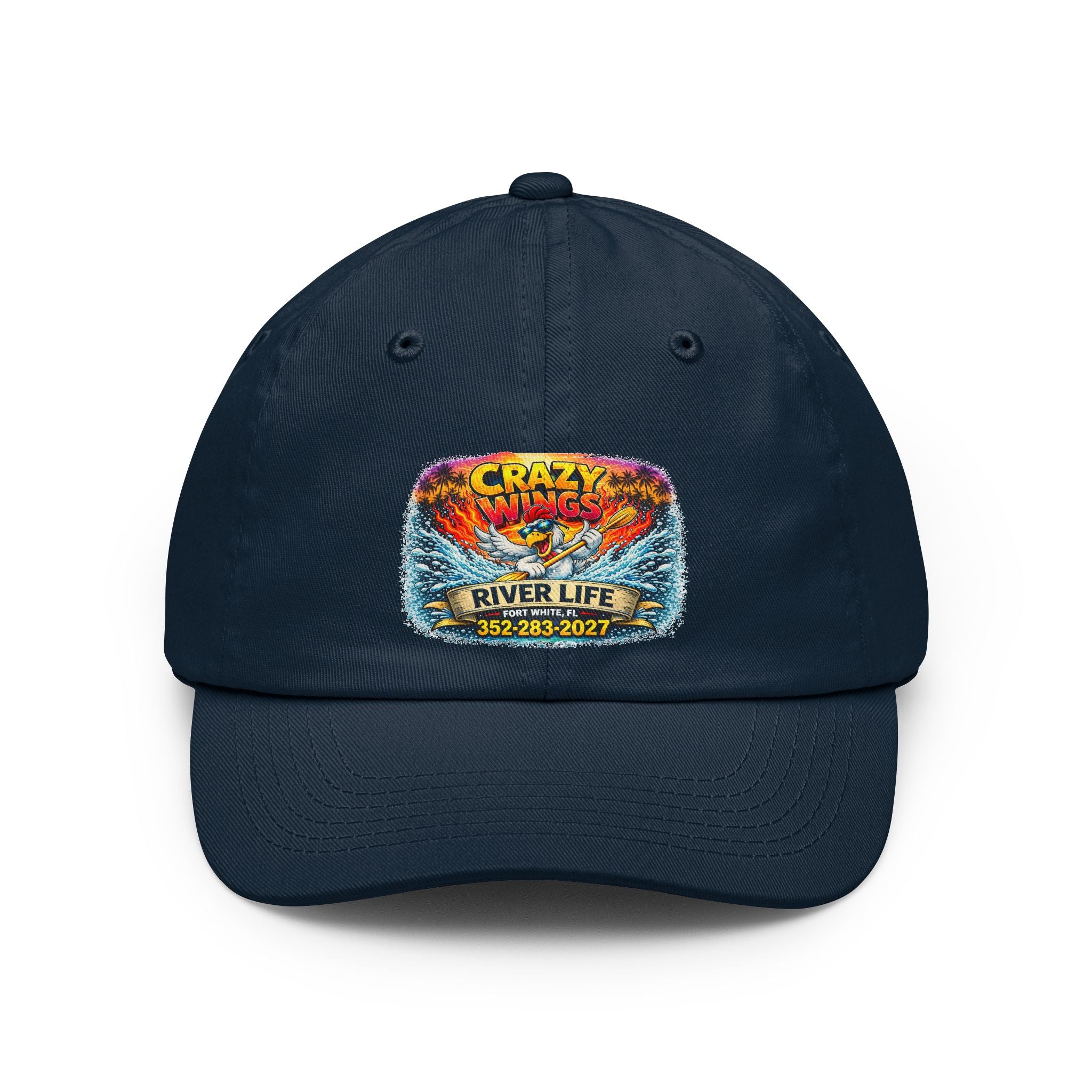 Crazy Wings River Life Dad Hat – Vintage Surf Boating Cap