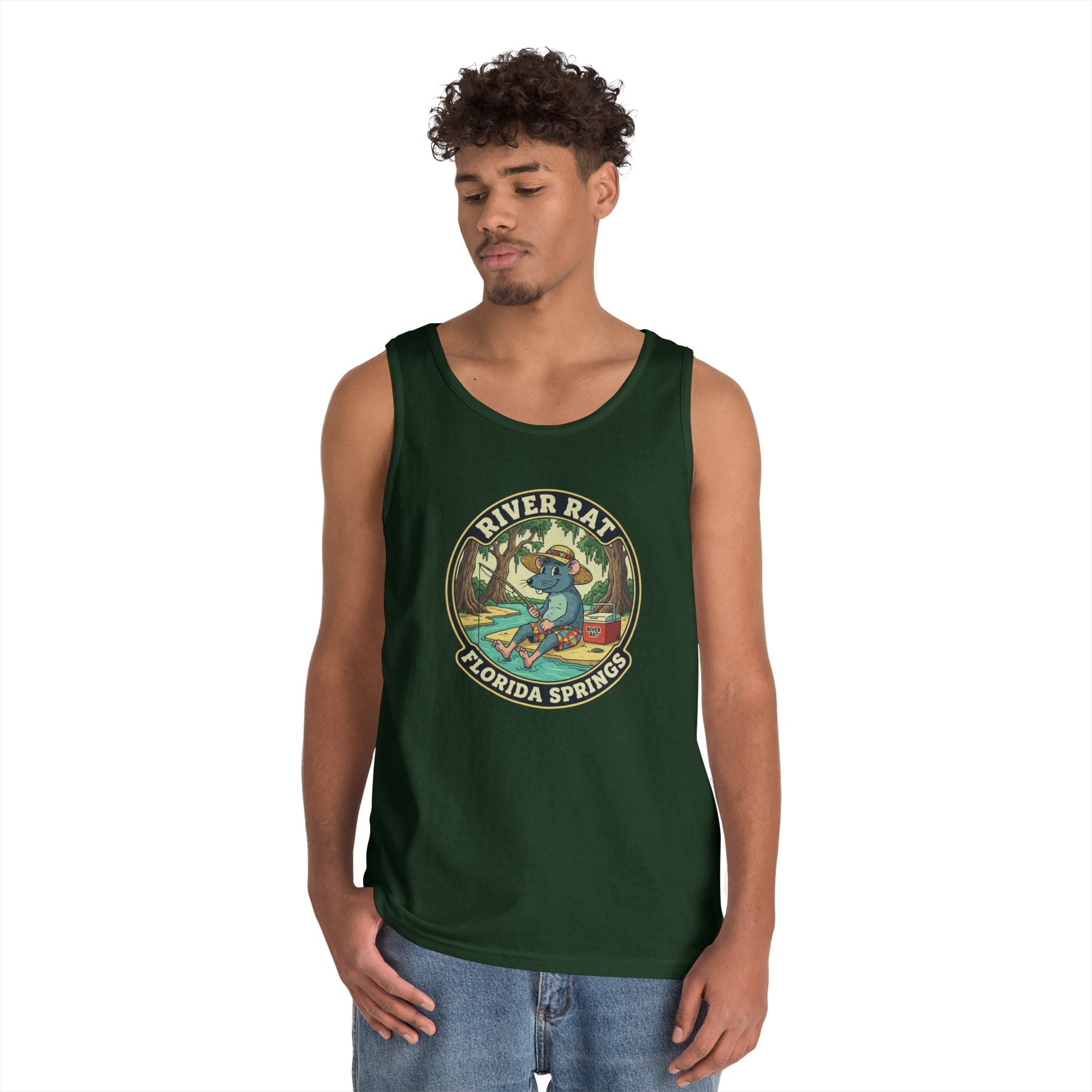 River Rat Fort White FL Fishing Tank Top