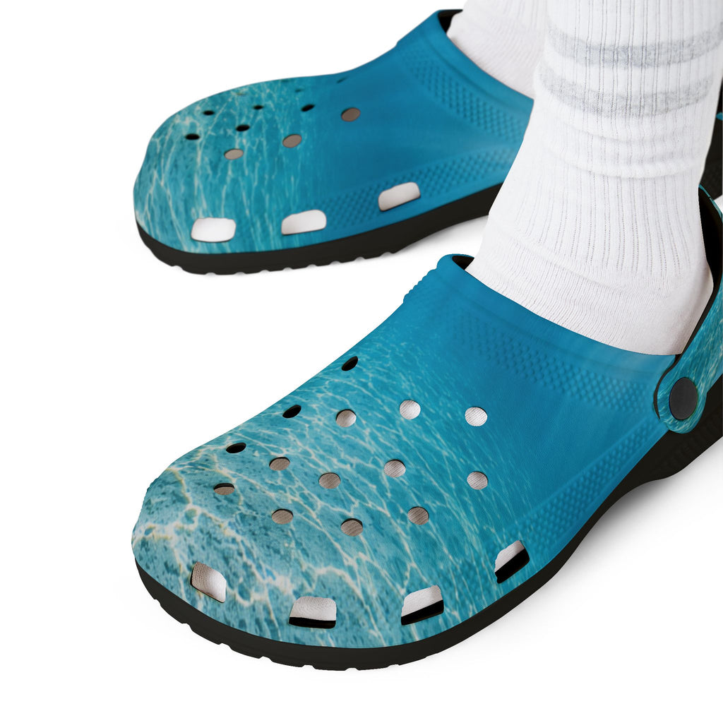 Aqua Pool Slip-On Clogs — Waterproof EVA Foam Beach Shoes