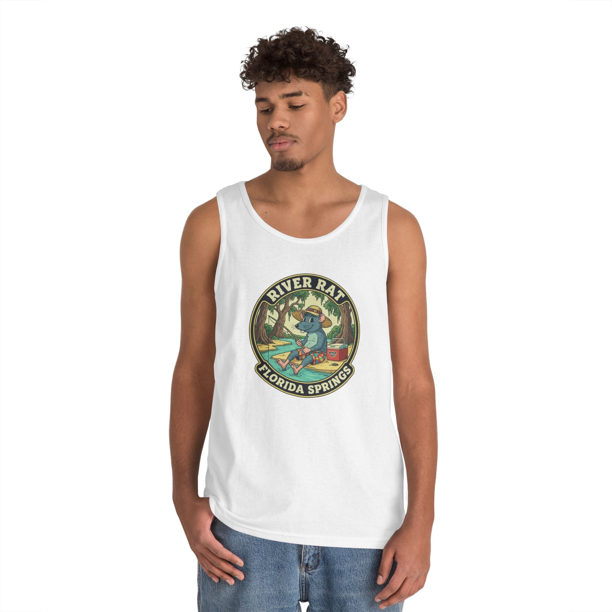 River Rat Fort White FL Fishing Tank Top