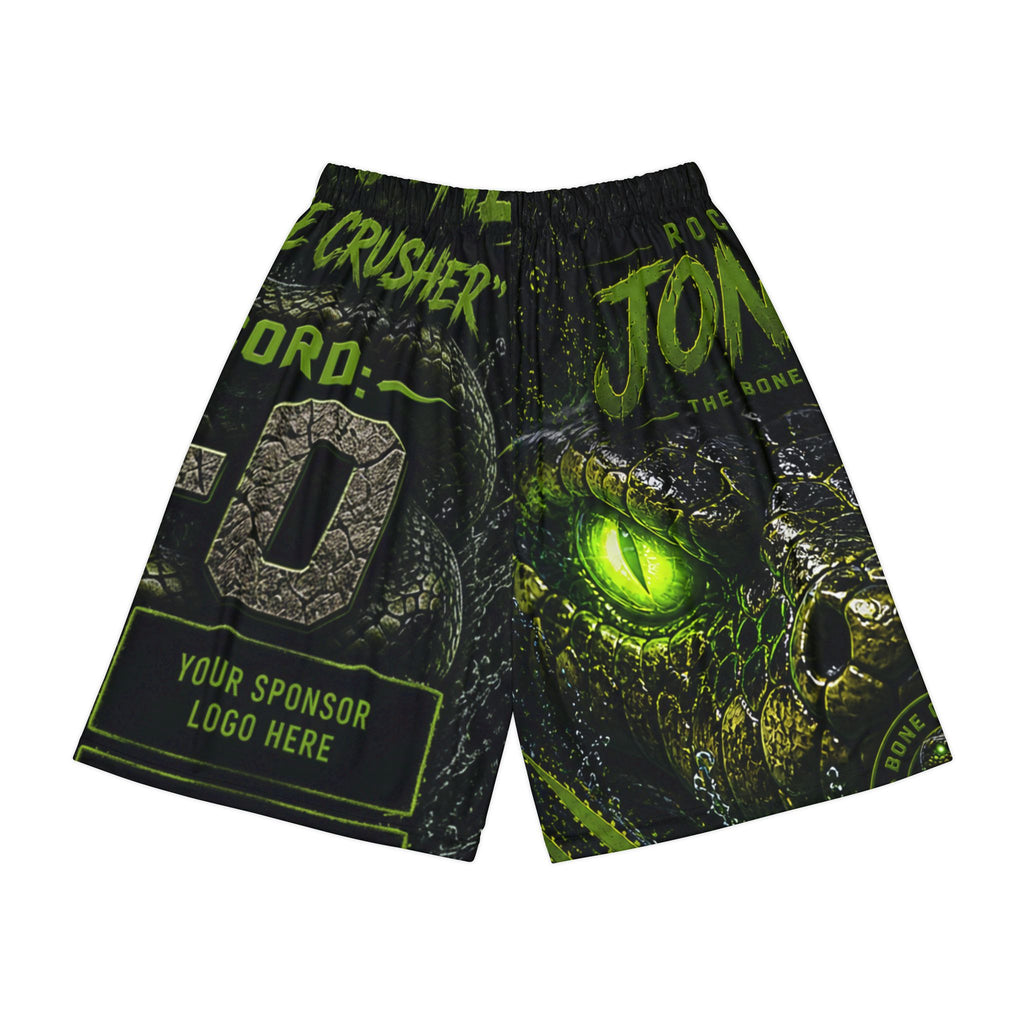 Rocky Jones "The Bone Crusher" – Custom AOP Walkout Shorts | Fort White, FL