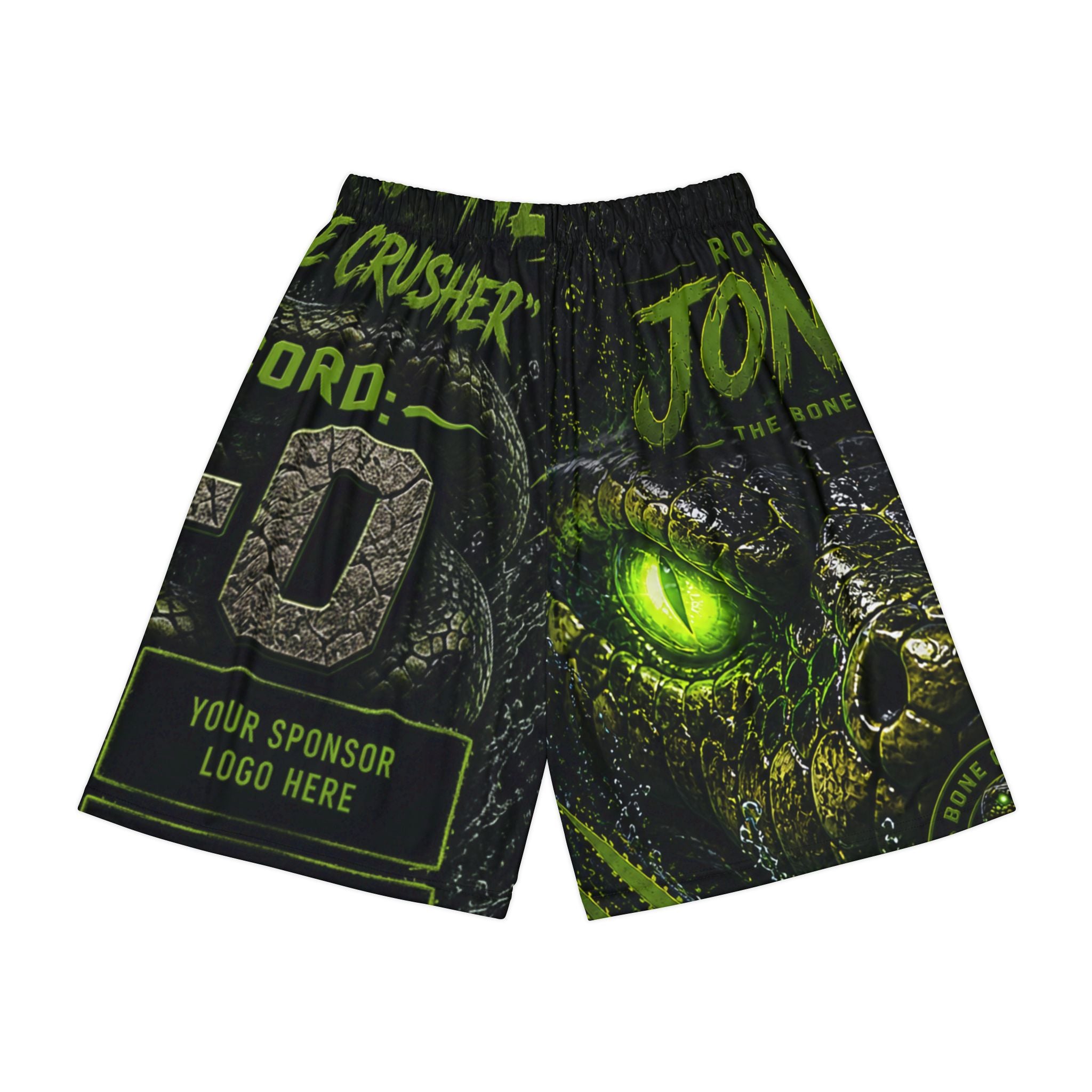 Rocky Jones "The Bone Crusher" – Custom AOP Walkout Shorts | Fort White, FL