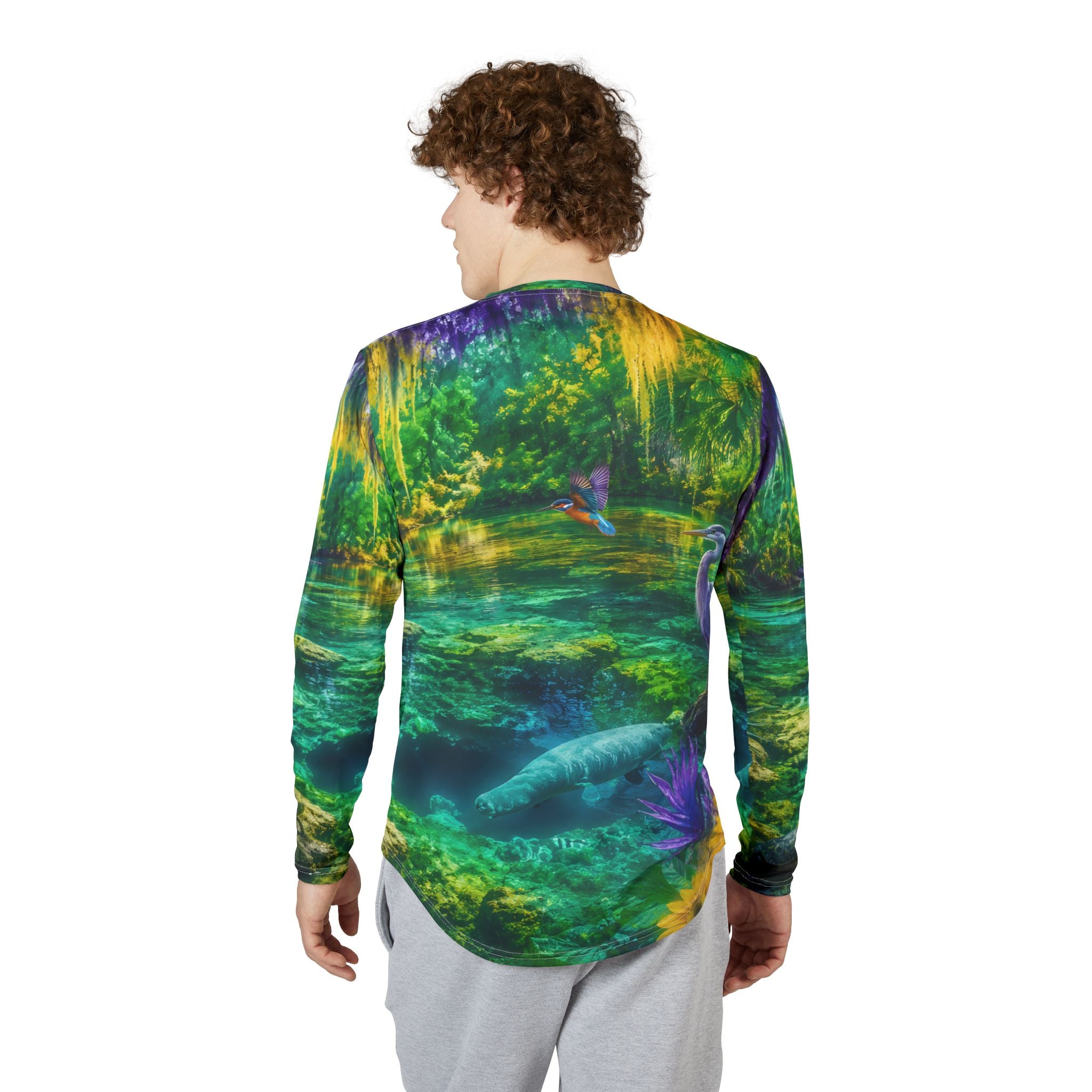 River Life — Springs of North Florida | Men's UV Protection Long Sleeve Shirt