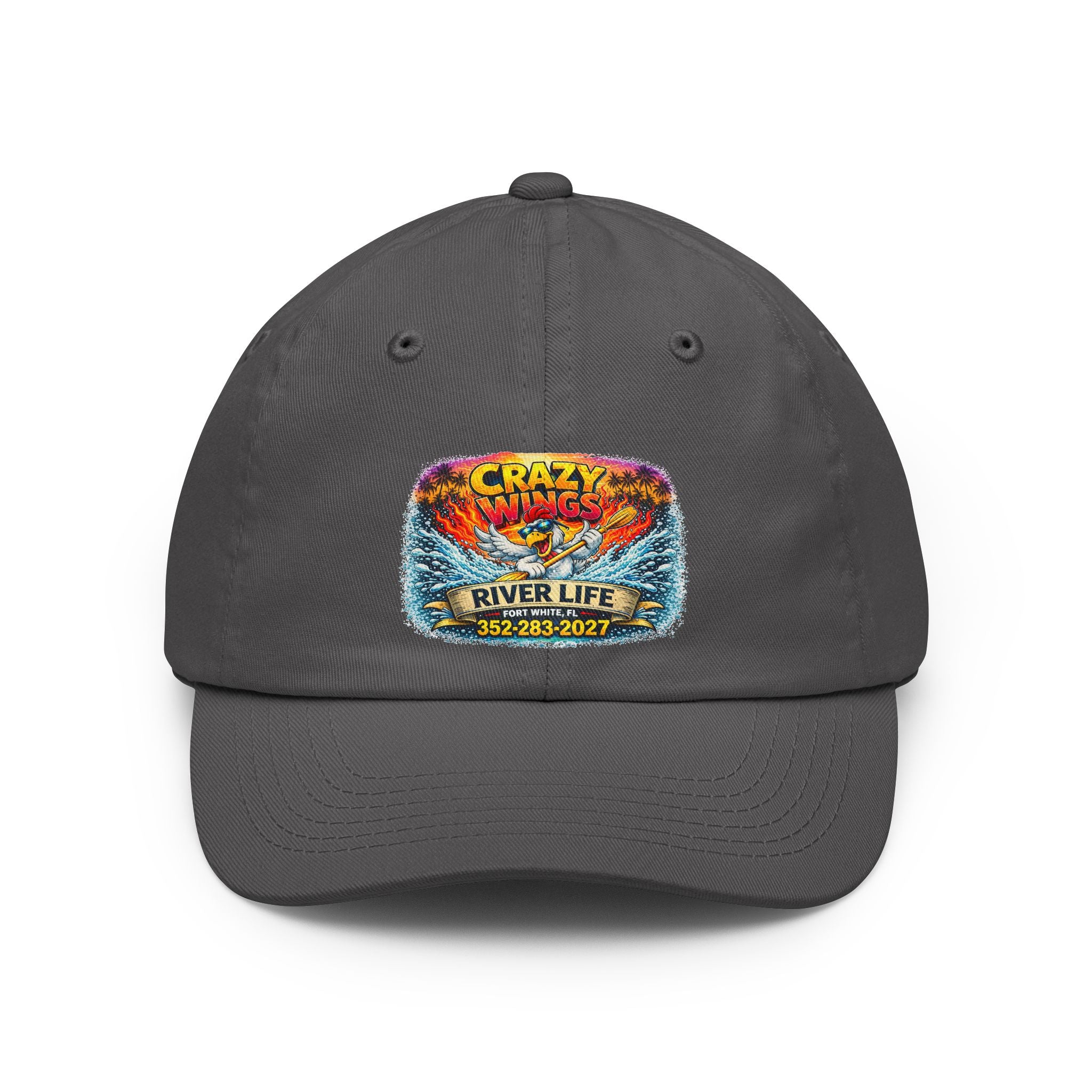 Crazy Wings River Life Dad Hat – Vintage Surf Boating Cap