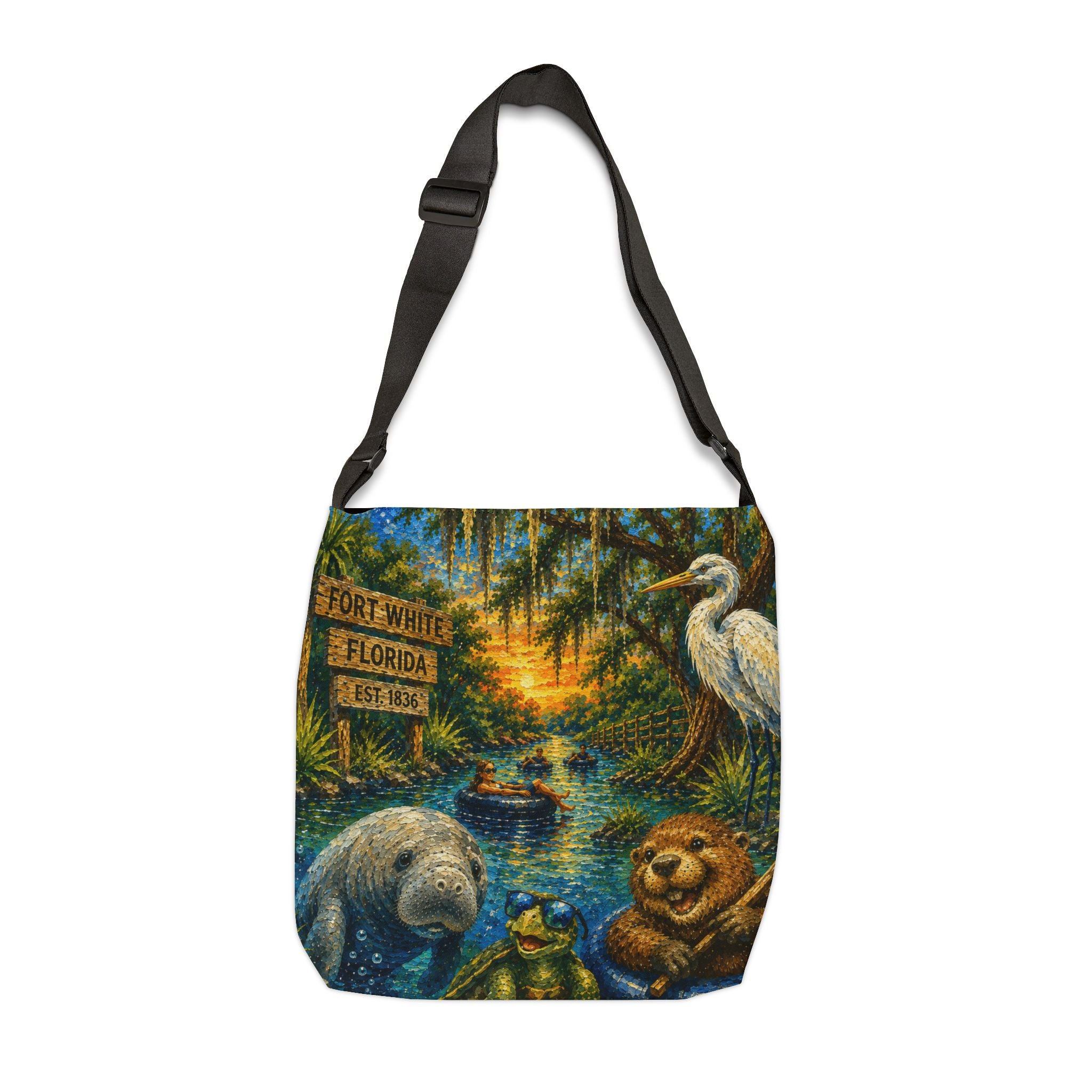 River Rat Gang – All-Over Print Tote Bag | Fort White, Florida