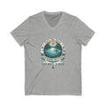 Fort White, Florida — 'Carry Me Away' Vintage Surf Graphic V‑Neck