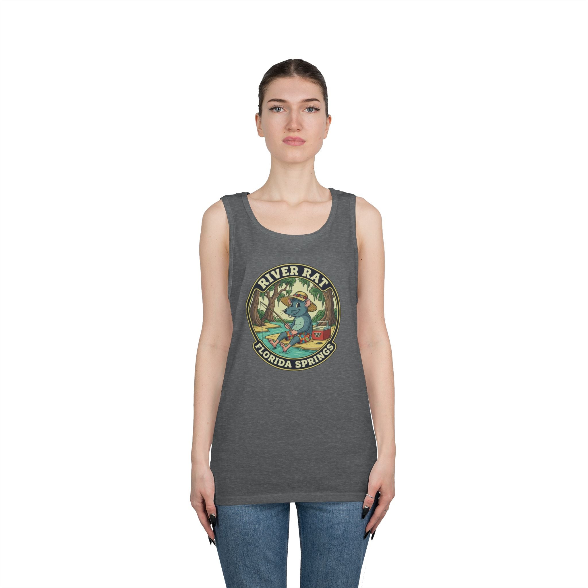 River Rat Fort White FL Fishing Tank Top