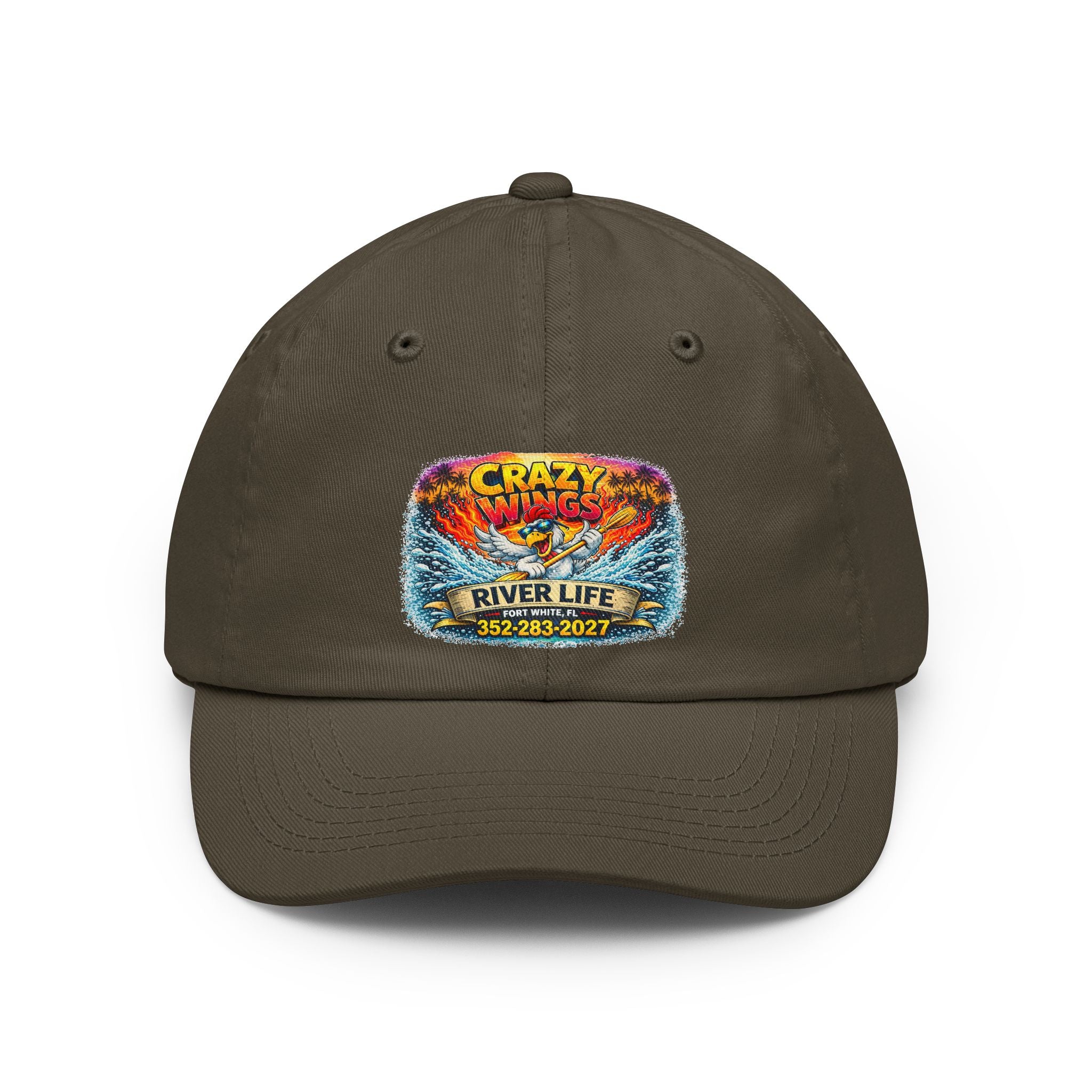 Crazy Wings River Life Dad Hat – Vintage Surf Boating Cap