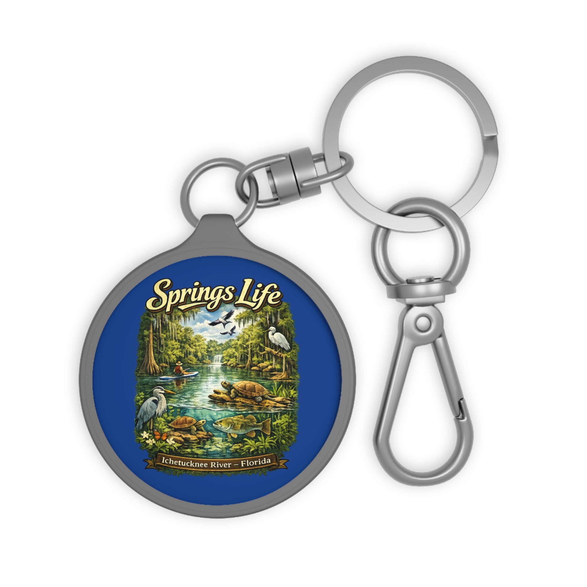 Ichetucknee River Keyring — Fort White, FL Souvenir