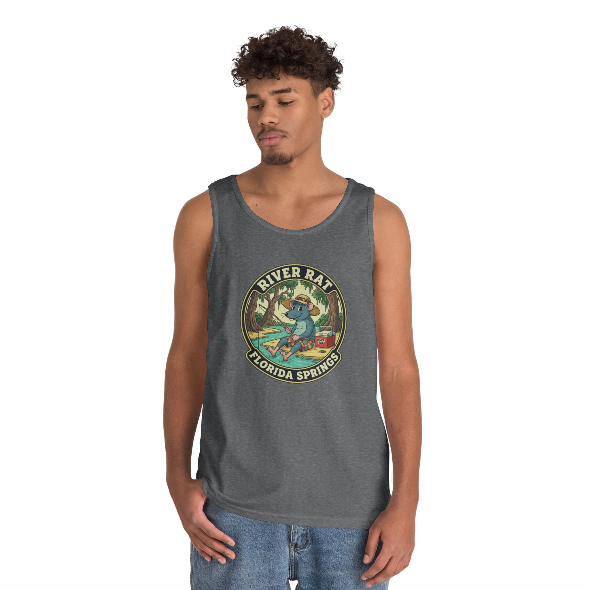 River Rat Fort White FL Fishing Tank Top