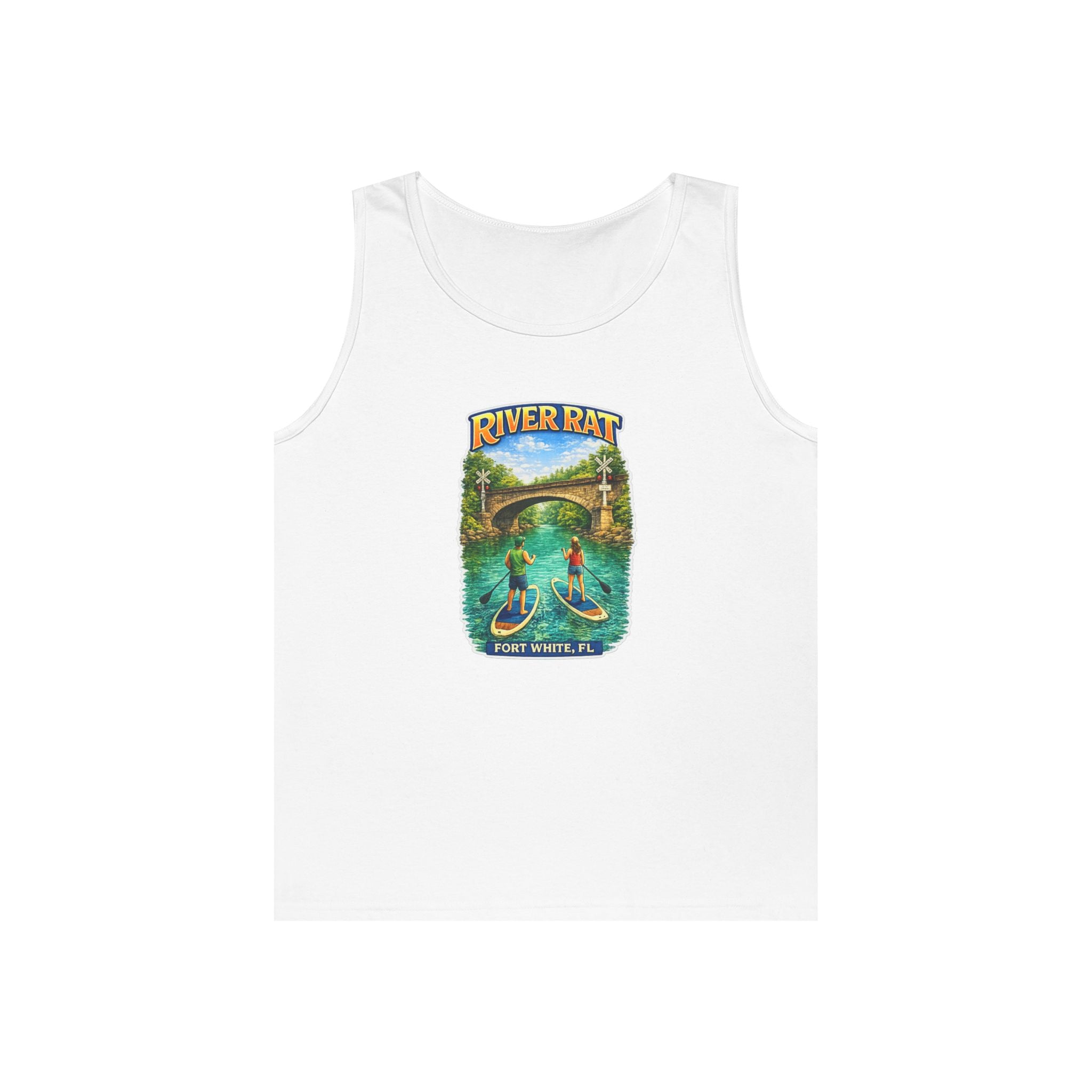 River Rat Tank Top — "The Shelley River Life"