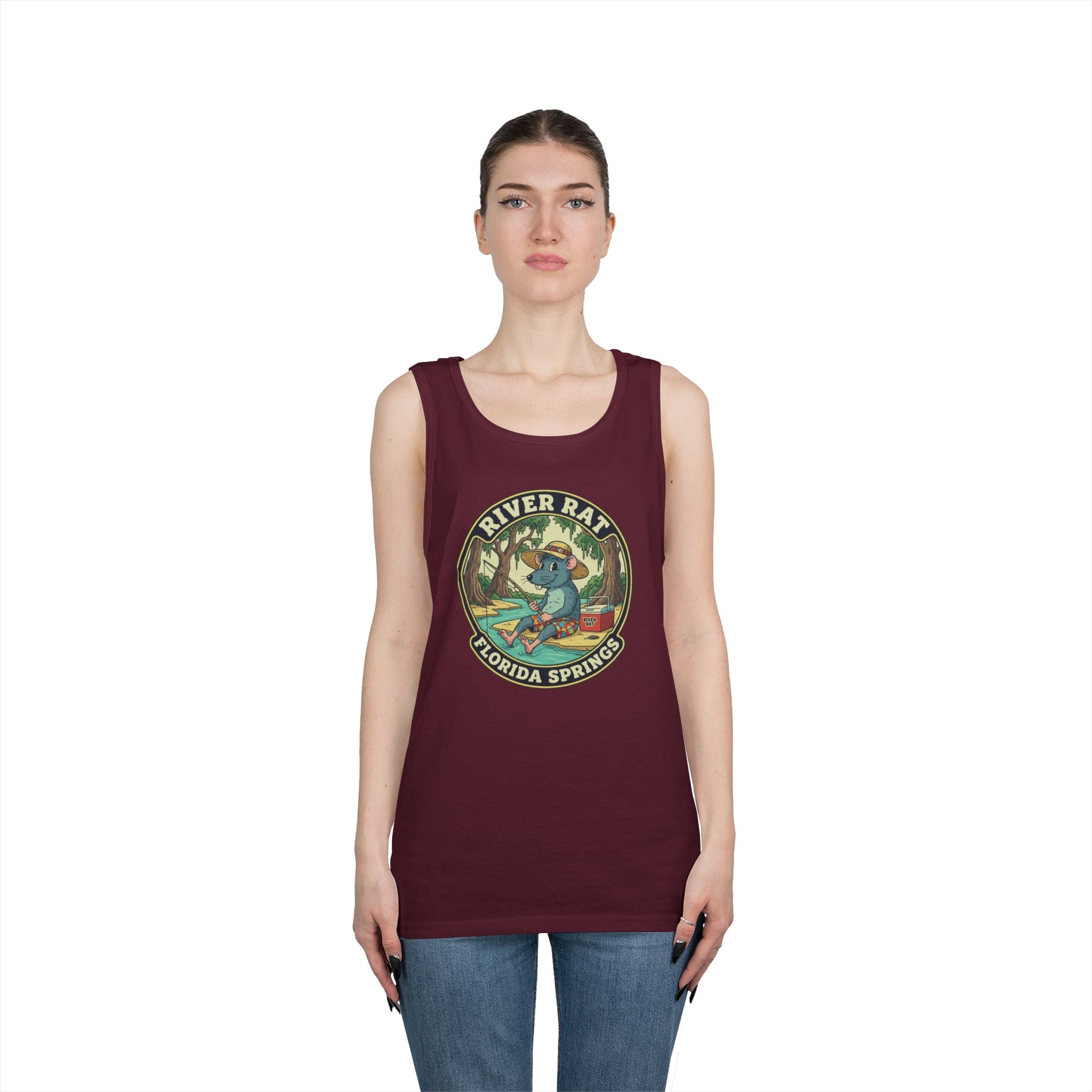 River Rat Fort White FL Fishing Tank Top