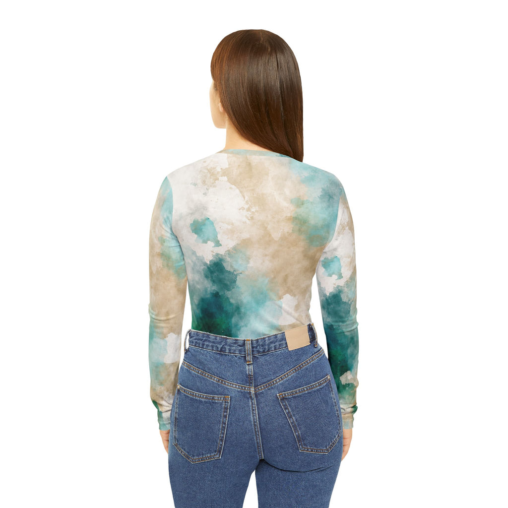 Emerald Springs V-Neck Long Sleeve