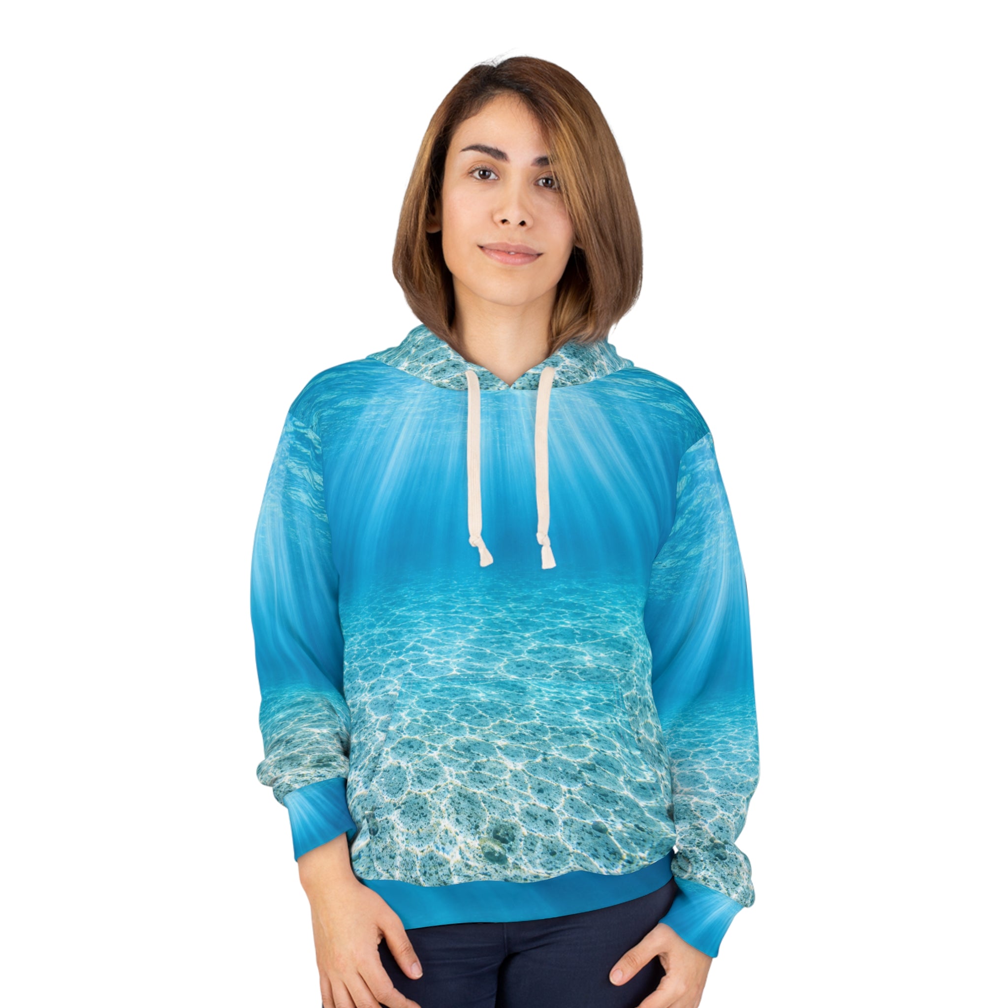 Crystal Clear Florida | Underwater Springs AOP Hoodie