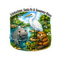 Suwannee Rivers Wildlife Sticker — Cutest River Rats Ichetucknee • Santa Fe & Suwannee Rivers Kiss-Cut