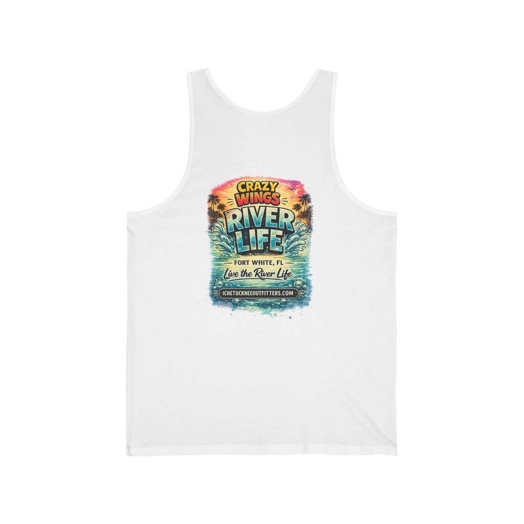 The Cheri | Crazy Wings x River Life Ladies Tank – Fort White FL Springs Vibe |