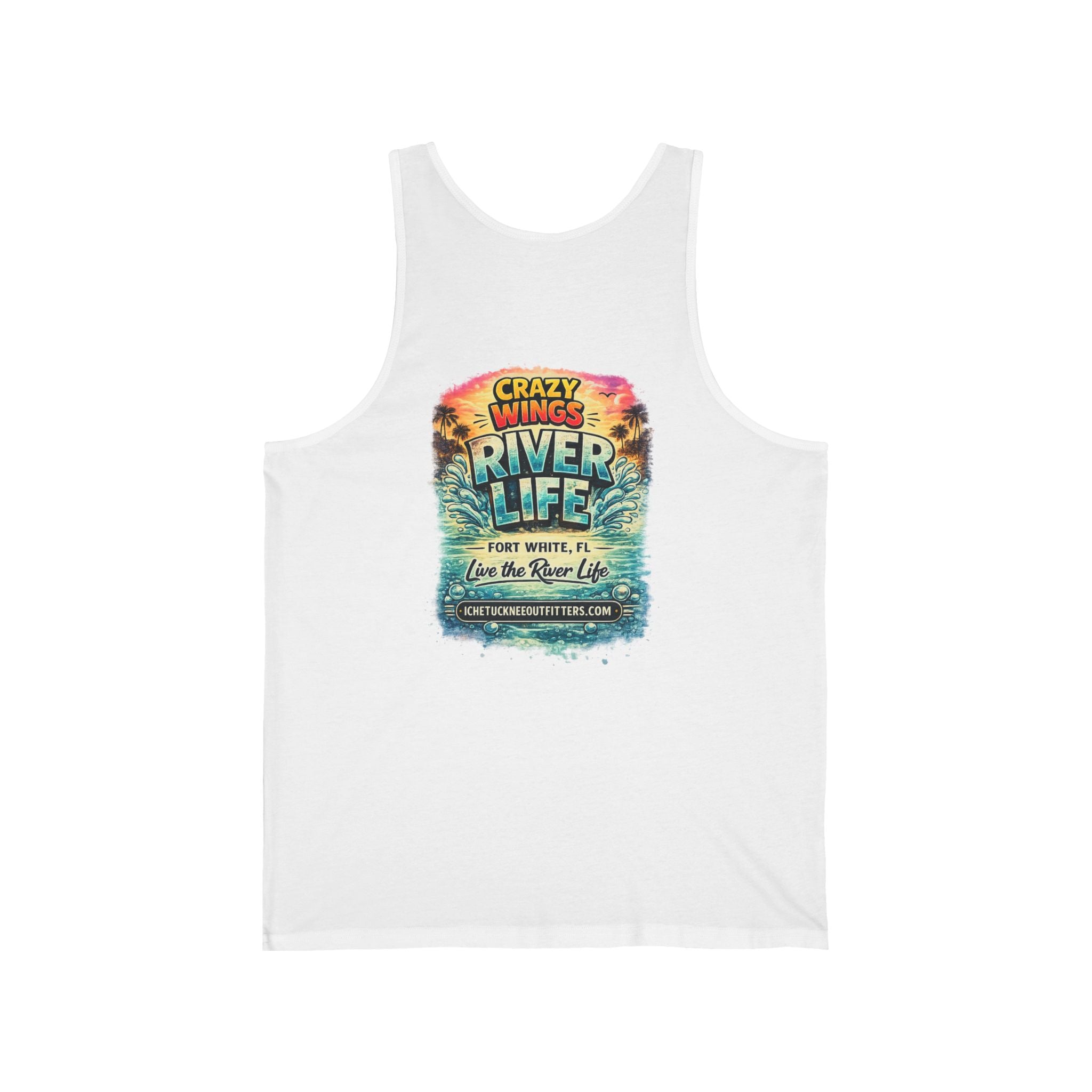 The Cheri | Crazy Wings x River Life Ladies Tank – Fort White FL Springs Vibe |