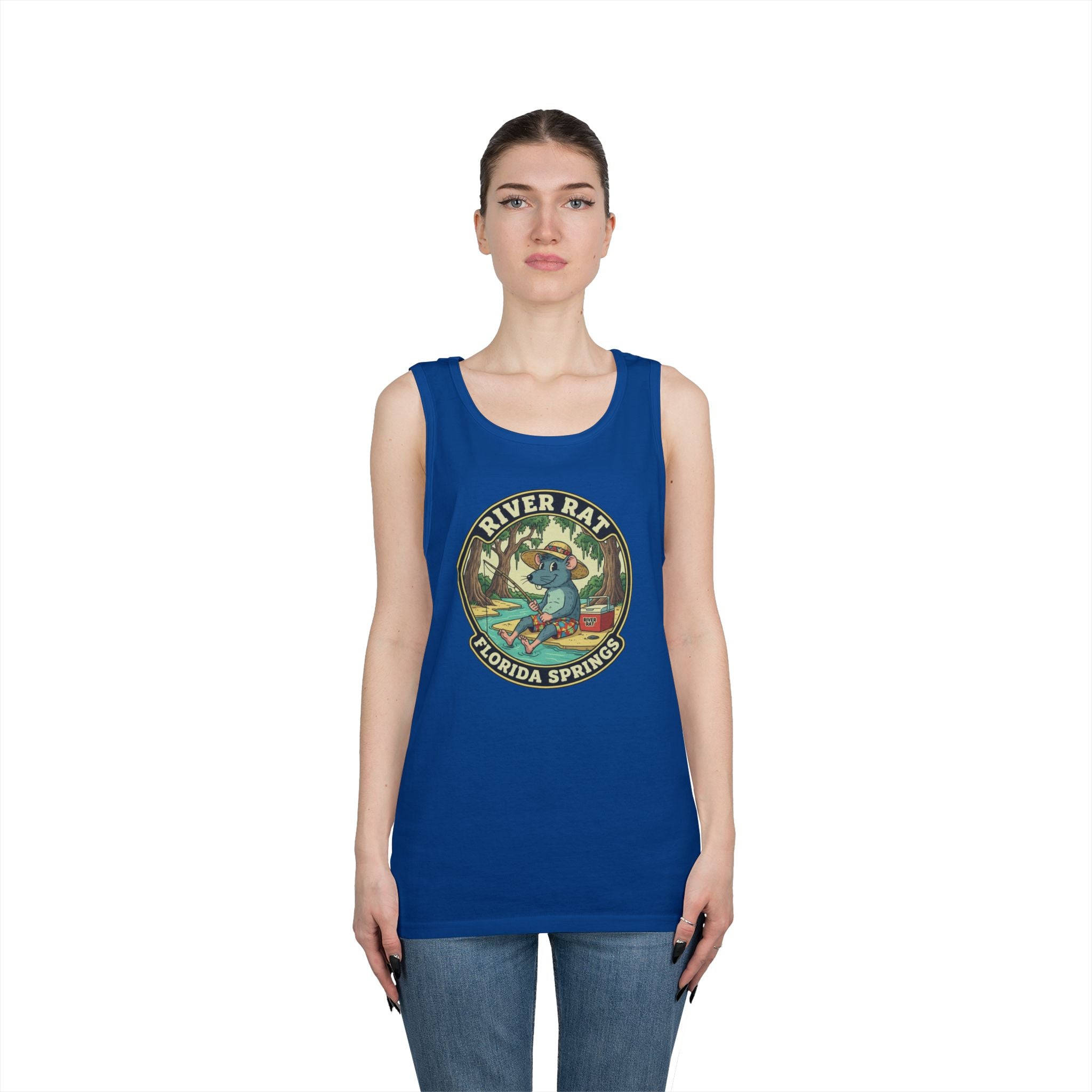 River Rat Fort White FL Fishing Tank Top