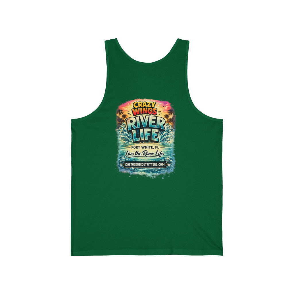 The Cheri | Crazy Wings x River Life Ladies Tank – Fort White FL Springs Vibe |