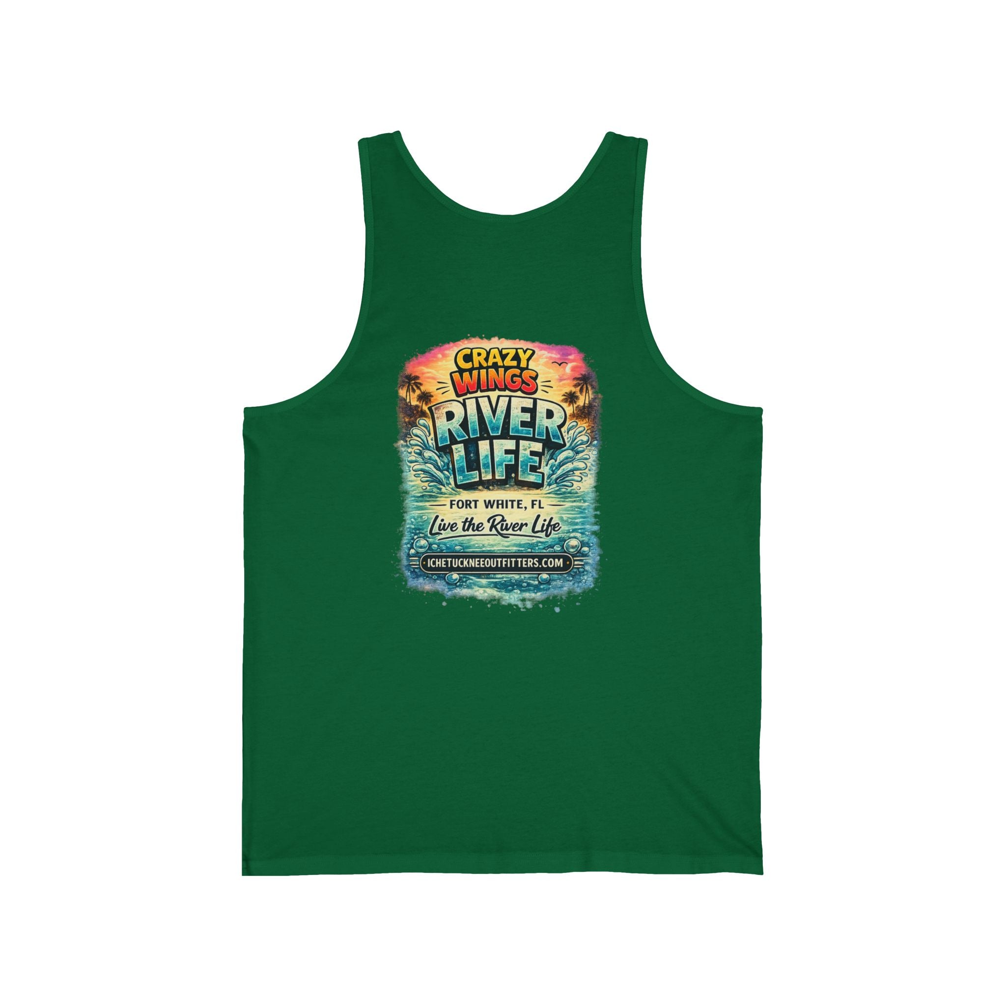 The Cheri | Crazy Wings x River Life Ladies Tank – Fort White FL Springs Vibe |