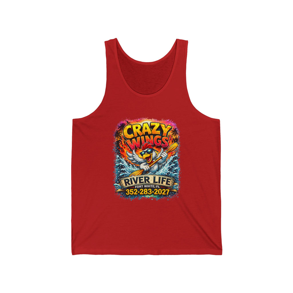 The Cheri | Crazy Wings x River Life Ladies Tank – Fort White FL Springs Vibe |