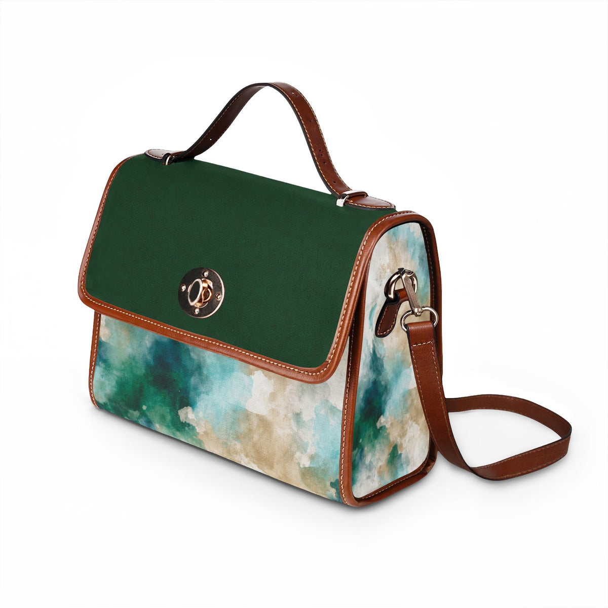 Emerald Springs Waterproof Satchel