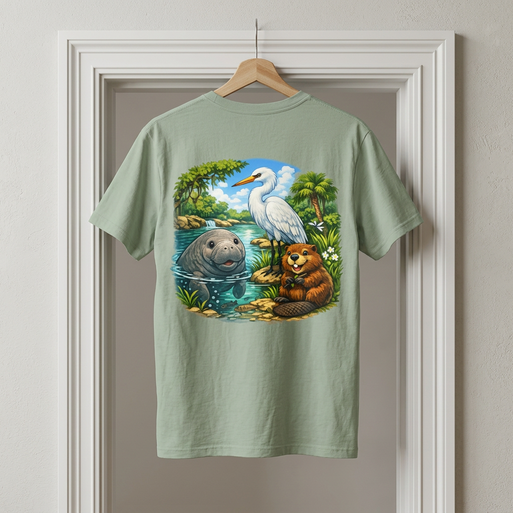 River Rat Performance Tee – Fort White, FL