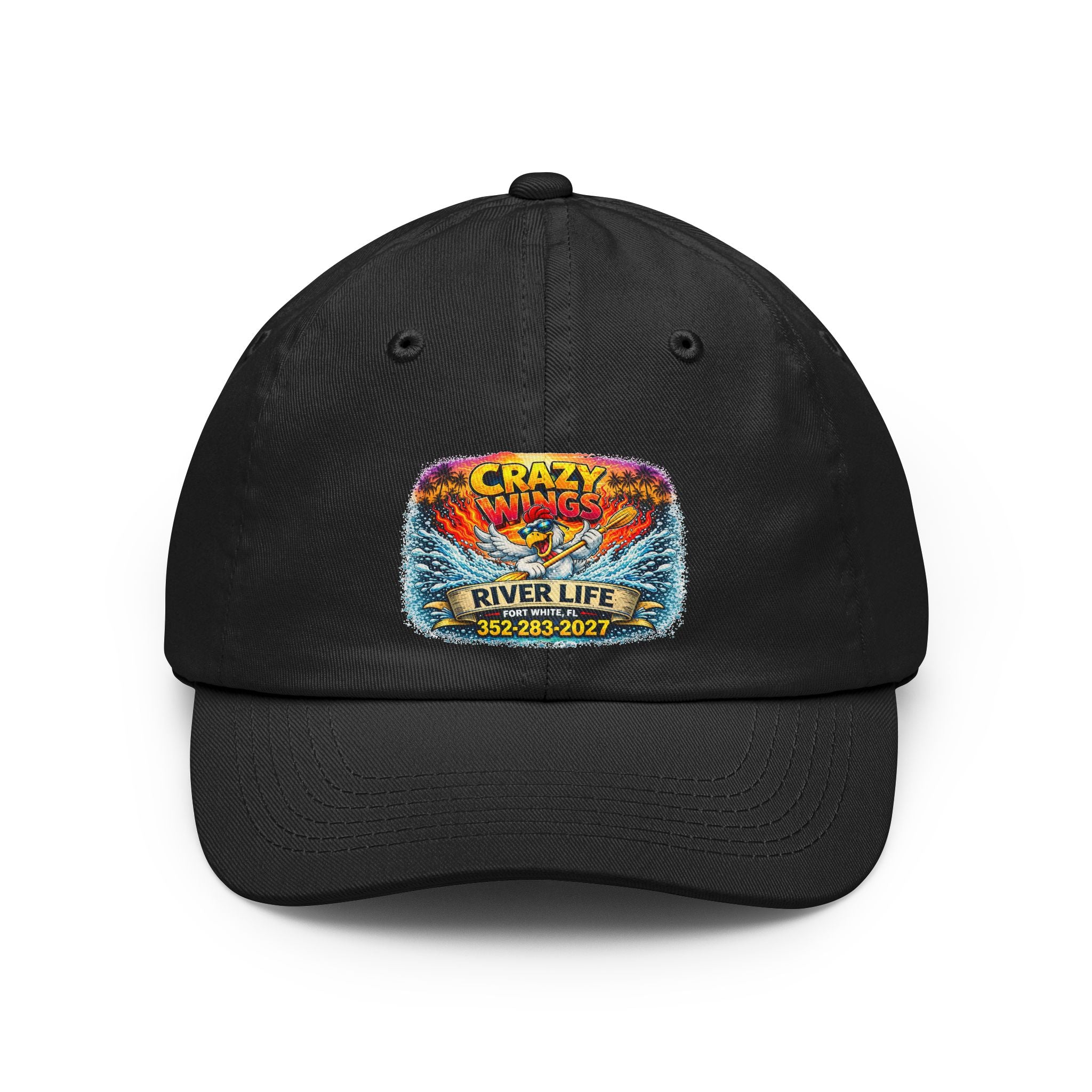 Crazy Wings River Life Dad Hat – Vintage Surf Boating Cap