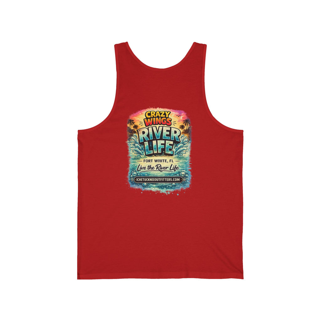 The Cheri | Crazy Wings x River Life Ladies Tank – Fort White FL Springs Vibe |