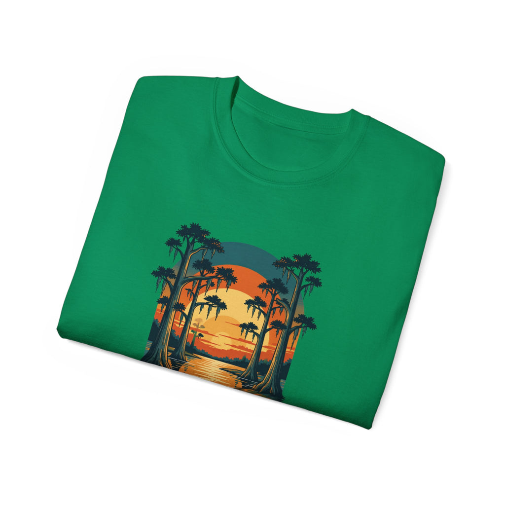 River Sunset Tee — Cypress & Springs Graphic | Fort White, FL