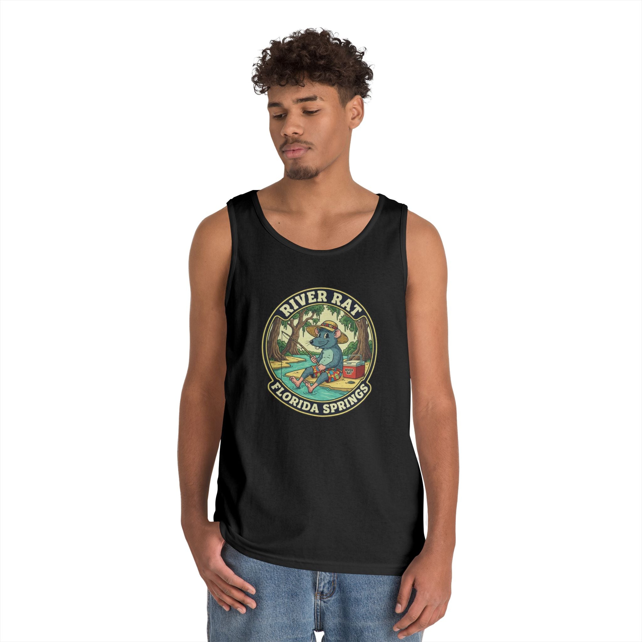 River Rat Fort White FL Fishing Tank Top