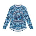 Fort White Florida Manatee Springs All-Over Print Long Sleeve Shirt