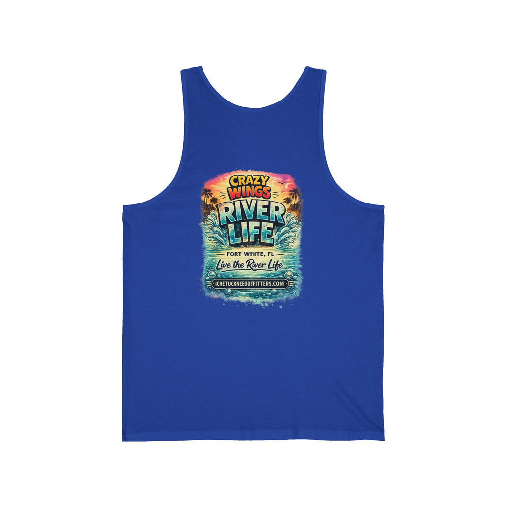 The Cheri | Crazy Wings x River Life Ladies Tank – Fort White FL Springs Vibe |