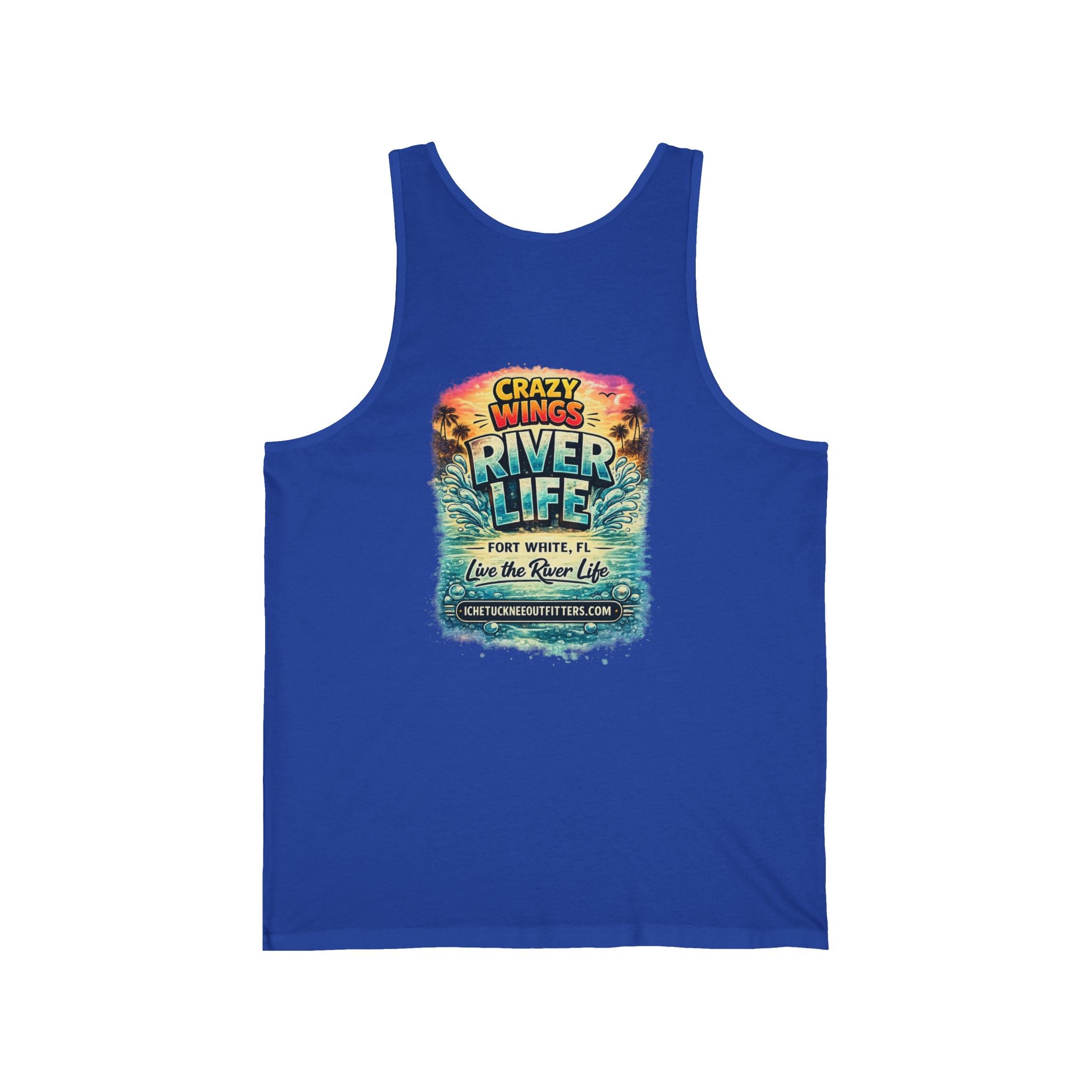 The Cheri | Crazy Wings x River Life Ladies Tank – Fort White FL Springs Vibe |