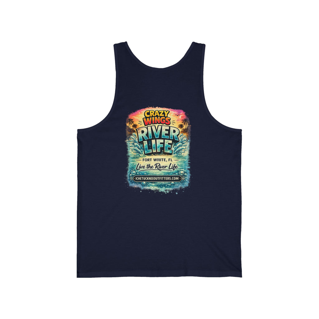 The Cheri | Crazy Wings x River Life Ladies Tank – Fort White FL Springs Vibe |