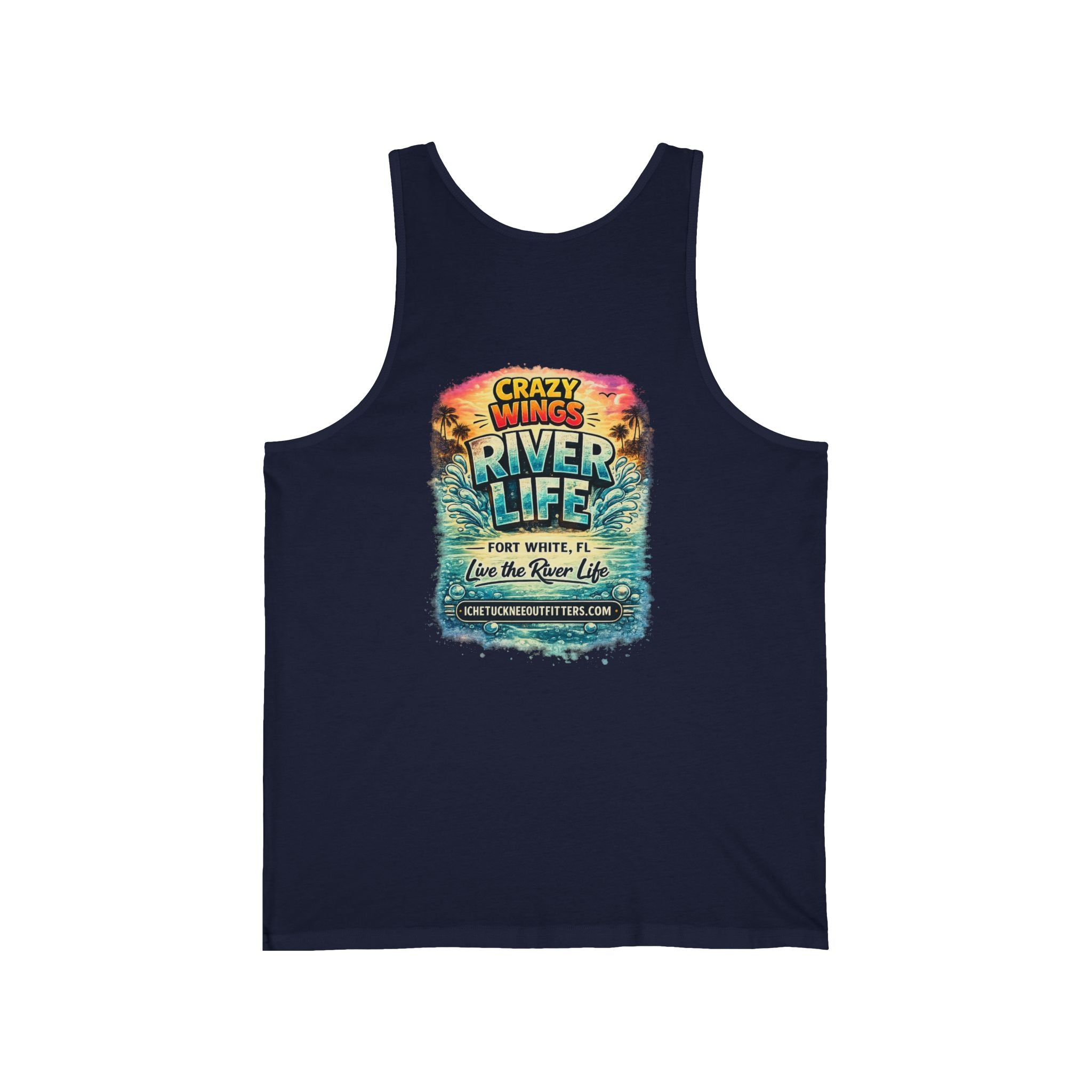 The Cheri | Crazy Wings x River Life Ladies Tank – Fort White FL Springs Vibe |