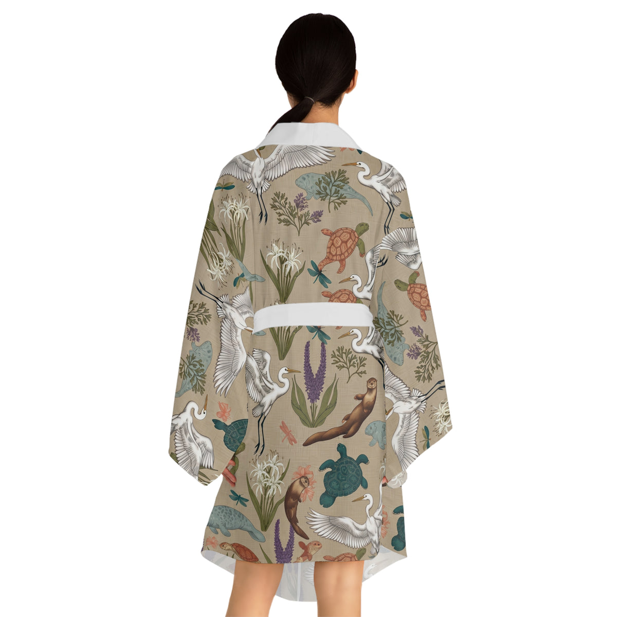 River House Coffee Time — All-Over-Print Relaxed Wrap