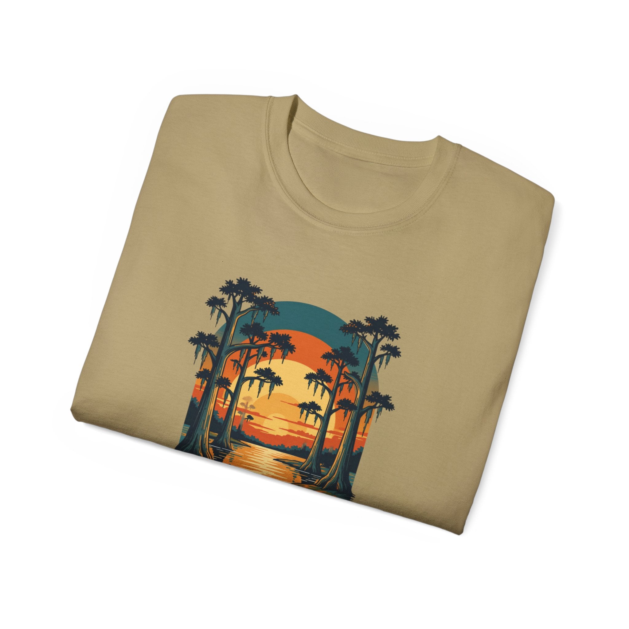 River Sunset Tee — Cypress & Springs Graphic | Fort White, FL