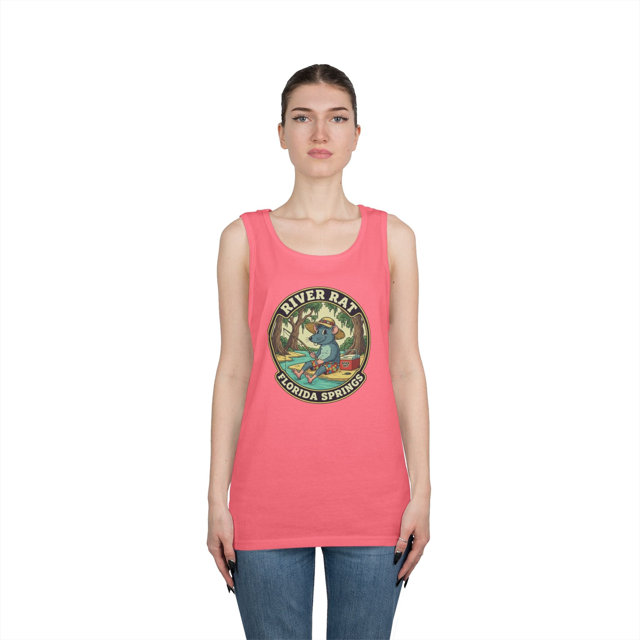 River Rat Fort White FL Fishing Tank Top