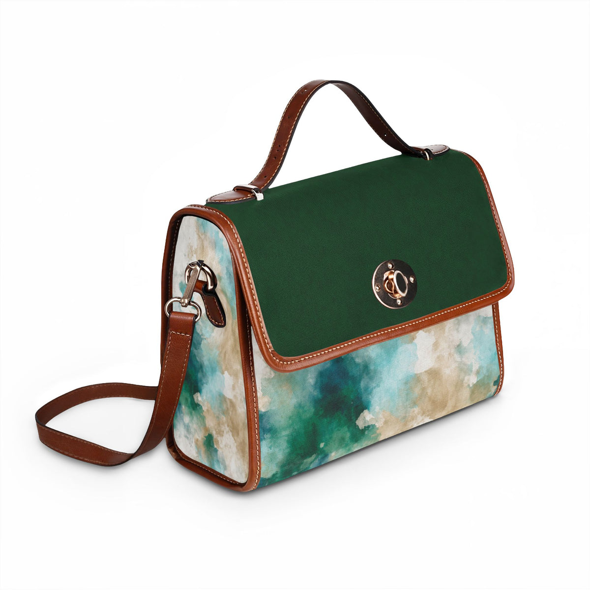 Emerald Springs Waterproof Satchel