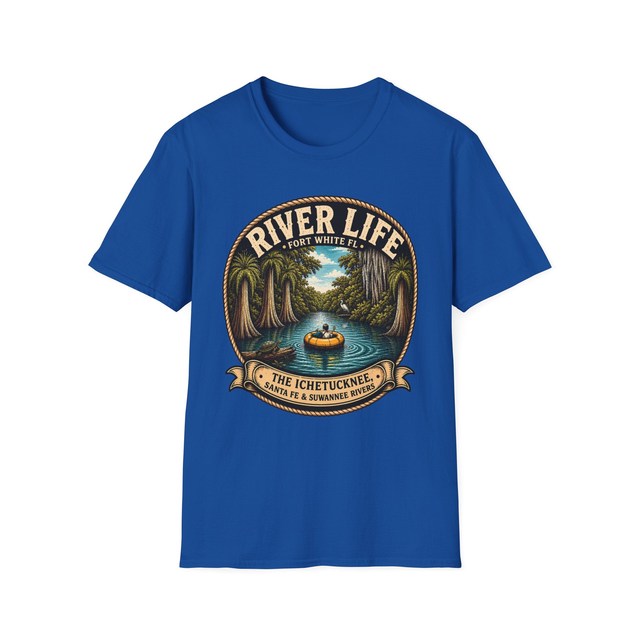 River Life Fort White Mens T-Shirt — The Keene
