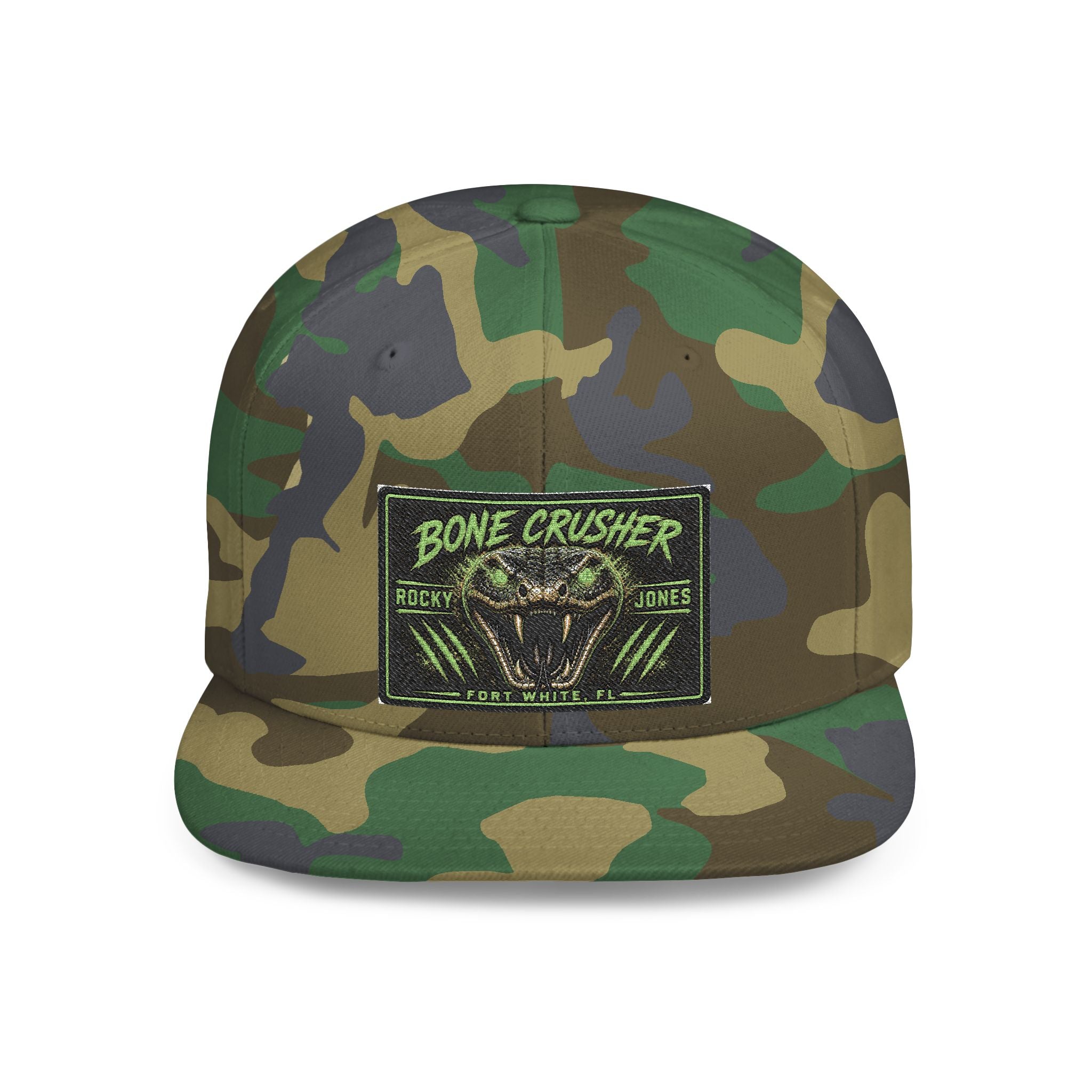 Rocky Jones "The Bone Crusher" – Custom AOP Walkout Hat | Fort White, FL