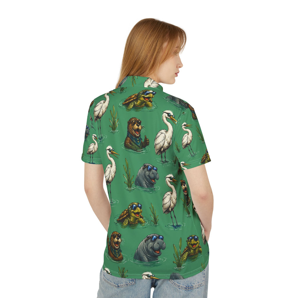 River Rat Gang™ All-Over Print Polo | Ichetucknee Outfitters – Fort White